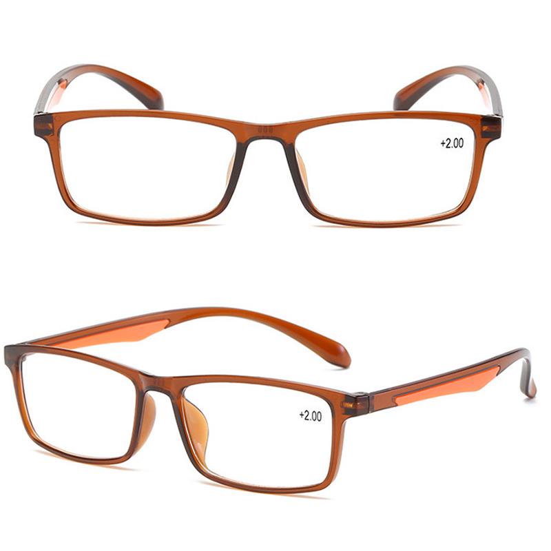 Пресбиопические классические очки для чтения от +1,0 до +4,0 из смолы, суперлегкие ретро-очки для чтения