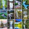 DIY Waterfall 5D Diamond Painting Full Round Drill Scenery Diamond Embroidery Cross Stitch Mosaic Kits Wall Art Home Decor