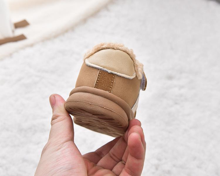 Детские водонепроницаемые зимние кроссовки и сноубутсы на флисовой подкладке