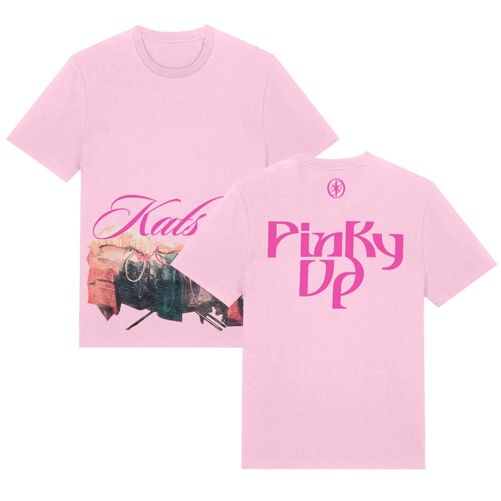 Kpop Katseye PINKY UP Graphic Print Fashion T Shirts Pop Music Men Women Korean Aesthetic T-shirts Loose Male Cotton Tees Band T-shirt summer Tops