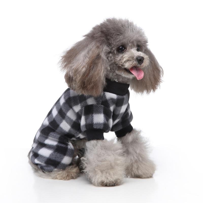 Winter Warm Dog Pajamas Pet Clothes Cat Pajama Dog Puppy Jumpsuit for Small Medium Large Dogs Sleeping Wear Warm Clothing Coat