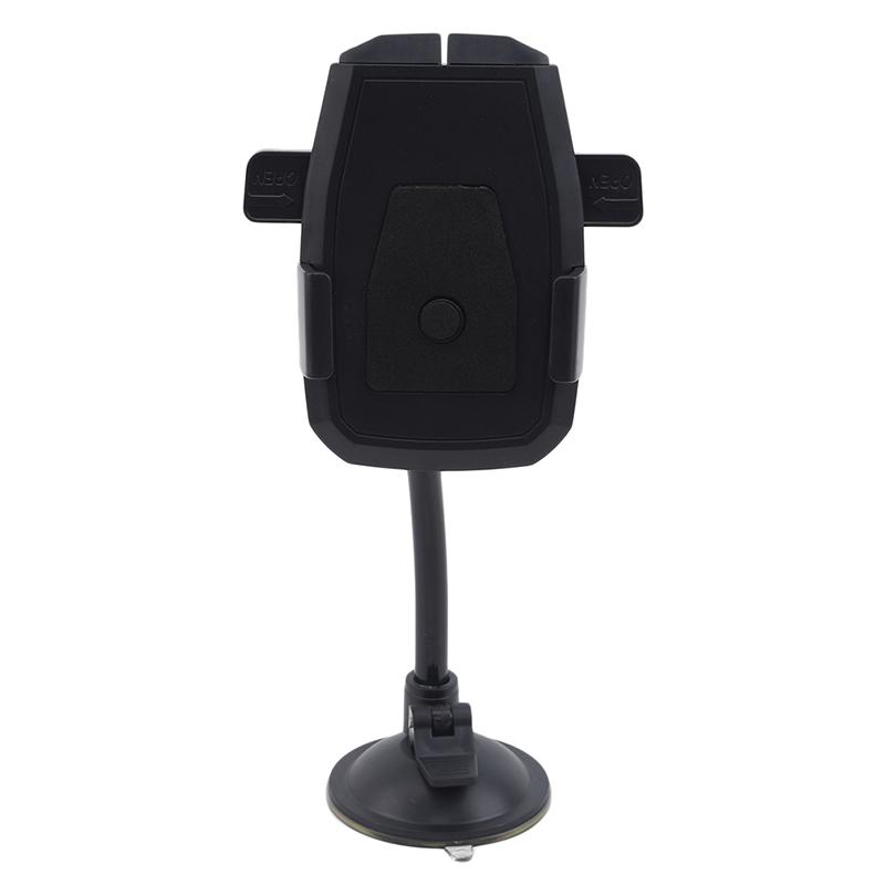 Universal Car Phone Holder Bracket Mount Cup Holder Cars Mount Mobile Suction Windshield Phone Locking Auto Accessories