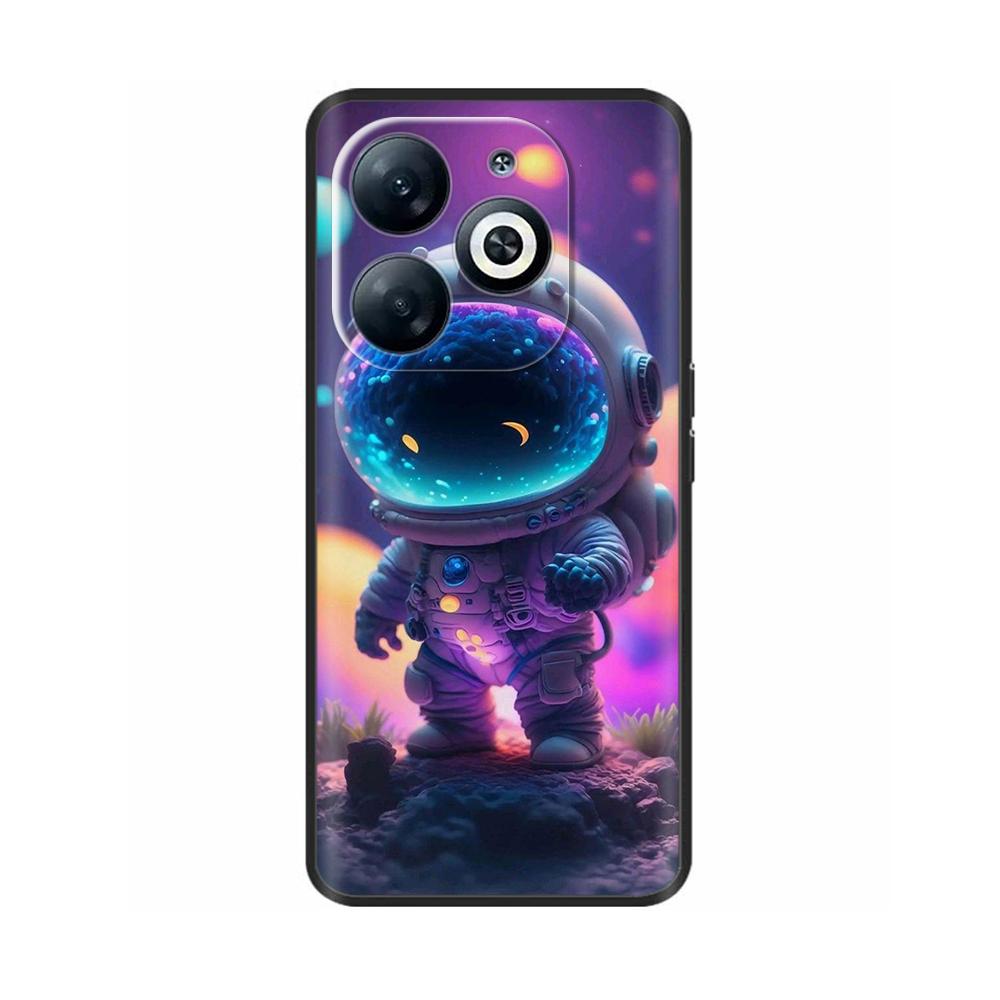 Чехол для телефона Infinix Smart 8 8pro 8Plus Милый мультяшный расписной задний чехол Мягкий ТПУ бампер Для Infinix Smart 8 Pro Plus Чехол Capa