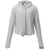 Wearable Sunscreen Hooded Ice Touch Heat Cool To the UV Light Gray's Bolero, UV, Protection, Touch, Protection, C2JYC303, Women's,