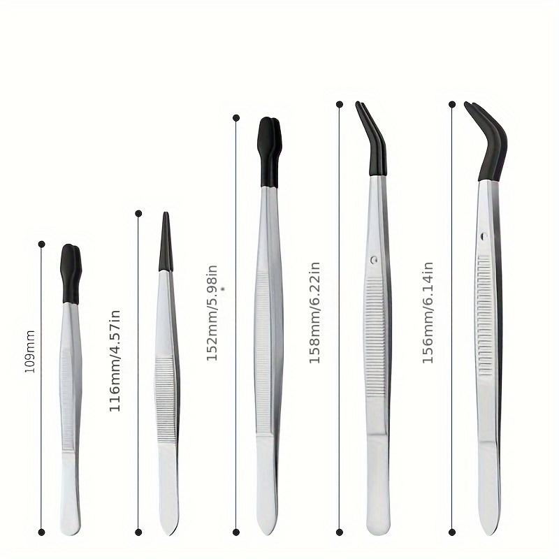 4 шт. накладные ресницы вспомогательный зажим для монет инструмент зажим для штампа пинцет из нержавеющей стали принадлежности для наращивания ресниц