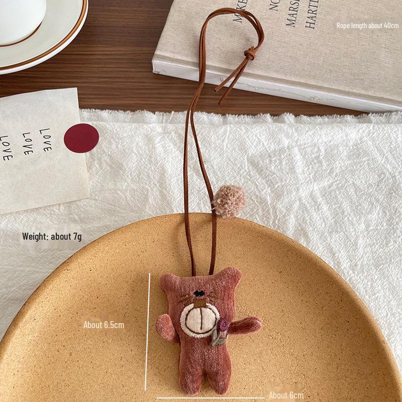 Корейское ручное детское ожерелье с кулоном в виде мультяшного животного