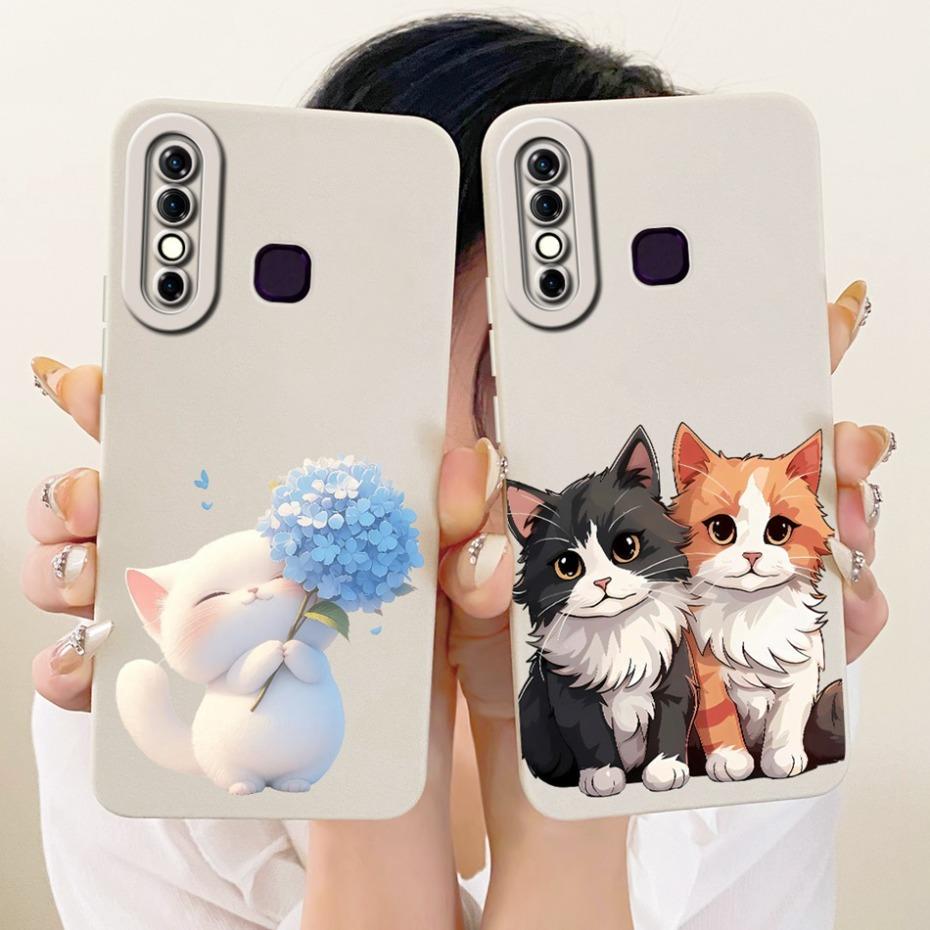 Cute Printed Phone Case For Infinix Hot 8 8Lite X650 X650C Soft Silicone Shockproof Cases For Infinix Hot 8 Lite Hot8 Bumpers