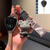 Чехол из ТПУ для автомобильного ключа для старой Toyota Corolla 09/10/11 RAV4 Camry Mark X с прямой кнопкой