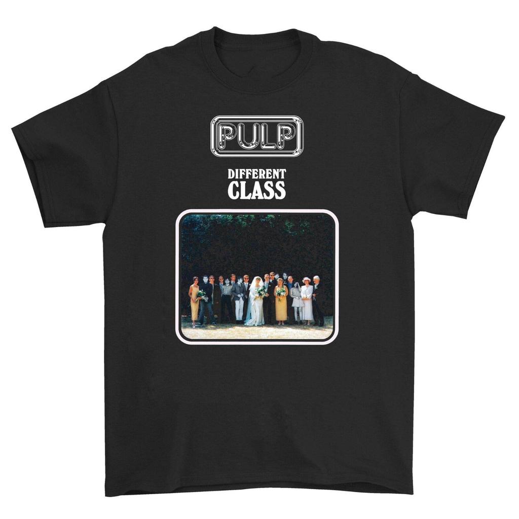 Vtg Pulp Band Music Tour Heavy Cotton Black All Size Unisex Shirt AP563
