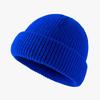 Winter Acrylic Warm Bean Hat Cute and Versatile Light Plate Wool Cold Proof Flip Knit Hat