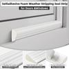 1 Roll 100/300/500CM Window Sealing Strip Self-Adhesive Weather Stripping Soundproofing Noise Cancelling Door Seal Strip Winter Insulation Tape
