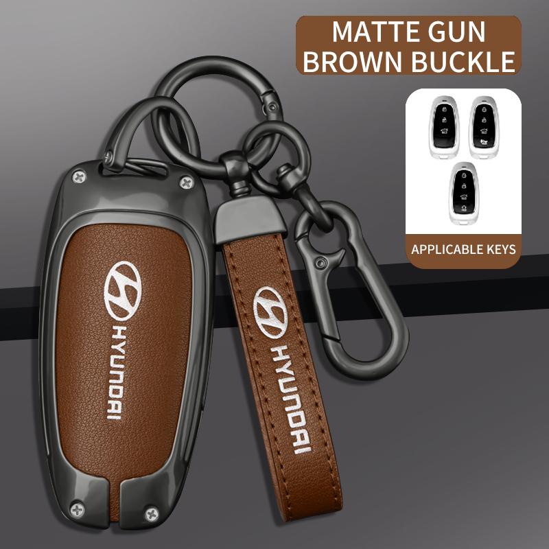 For Hyundai Solaris Sonata Hybrid NEXO NX4 New Grand Santa Fe Tucson 2020 2021 3/45 Buttons Car Key Case Cover Auto Accessories WW37