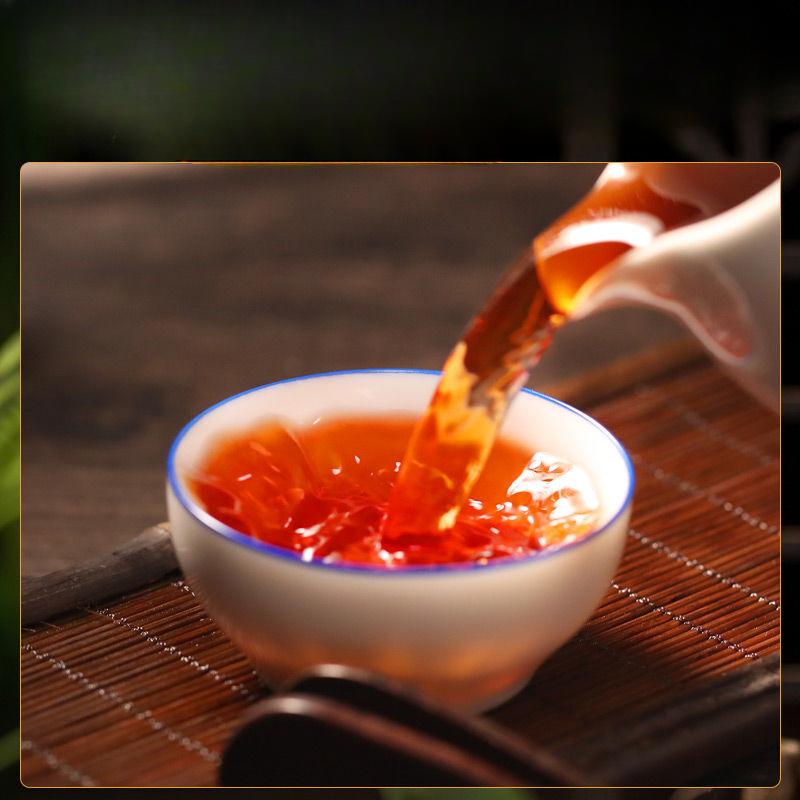 Юньнаньский чай Пуэр с фиолетовыми ростками 357 г*7 шт. Древнее дерево, сырой чай Пуэр, листья для блинов