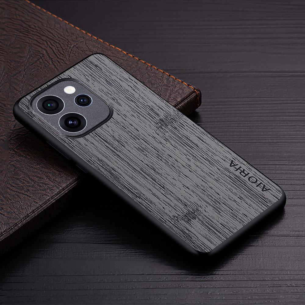 Чехол для Oppo Reno 15 14 14F Pro Max reno15F Прямая текстура дерева ПУ Кожаный чехол для телефона funda для OPPO Reno 15 Pro Max чехол capa