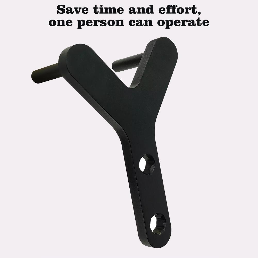 Automotive Lower Control Arm &Ball Joint Removal Tool Black Swing Arm Removal Tool Bike Suspension Cap Removal Installation Tool