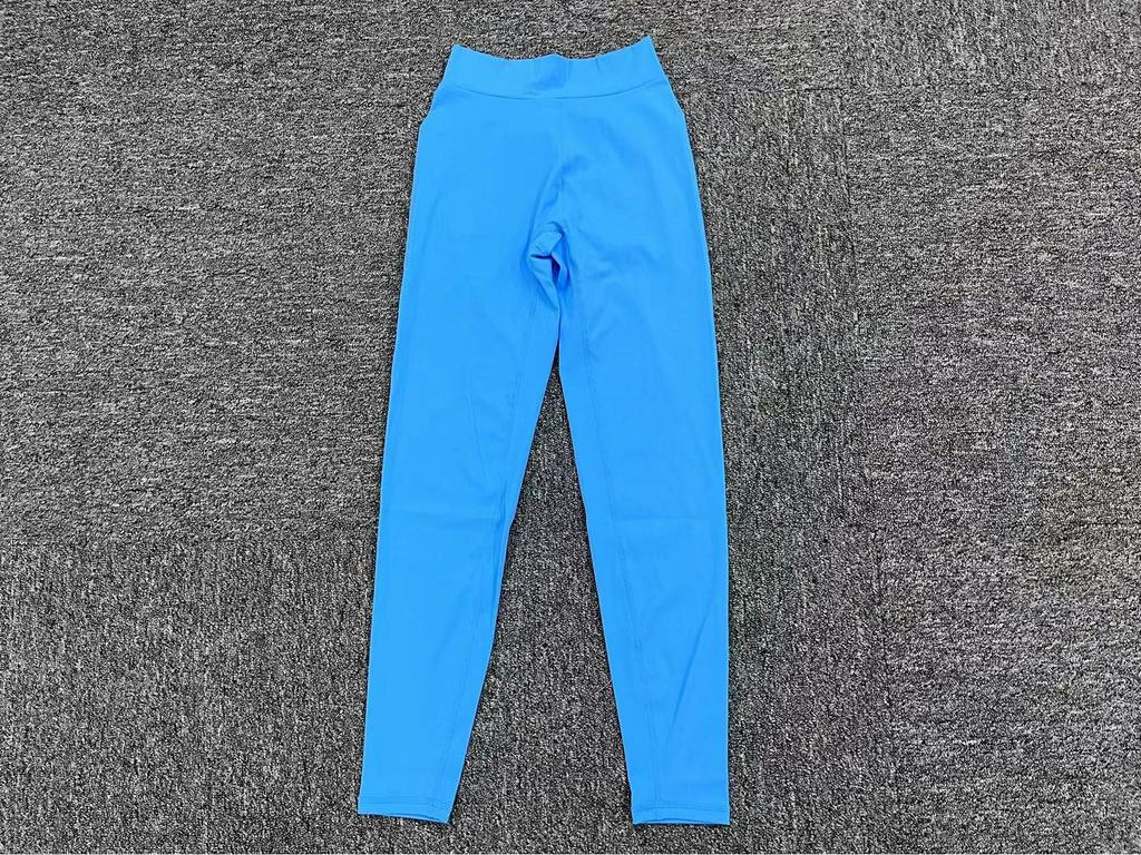 Chic V-Back Butt-Lifting Sports Leggings: Seamless Peach-Enhancing Yoga Pants