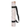 Yoga Design Lab Cork Yoga Mat Lightweight with Strap Pilates Training Fitness Exercise Mat (Mandala White, 3.5mm)
