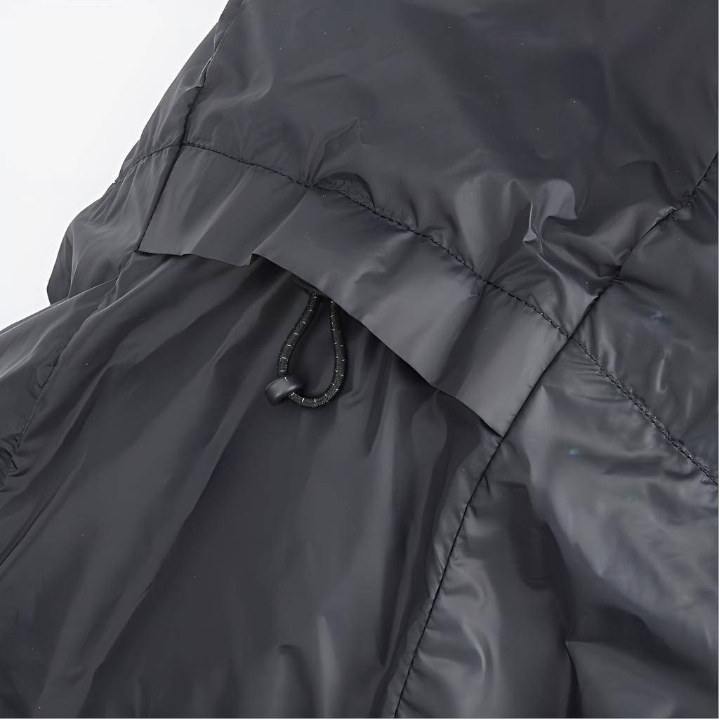 Under Armour Echo Удобная куртка с капюшоном и длинным рукавом на молнии, теплая водонепроницаемая мужская куртка, черная 1385840-001