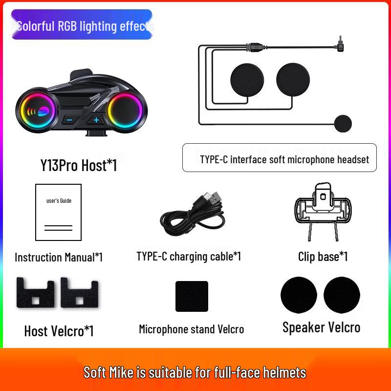 SMVP Bluetooth Helmet Intercom Headset