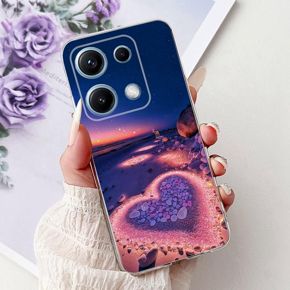 For Xiaomi Redmi Note 14S Case Stylish Butterfly Painted Cover 6.67'' Soft Silicone Phone Case For Redmi Note 14S Note14S Bumper