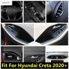 Интерьер для Hyundai Creta - Стекло фары, Подъемник стекла, Рулевое колесо, Рычаг переключения передач, Накладка на воздуховод кондиционера, Аксессуары из углеродного волокна