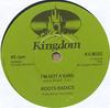 7-дюймовая пластинка ROOTS RADICS Earsay Im Not A King KV8032 Kingdom Records 1984 UK Регги Ска Даб Б/у