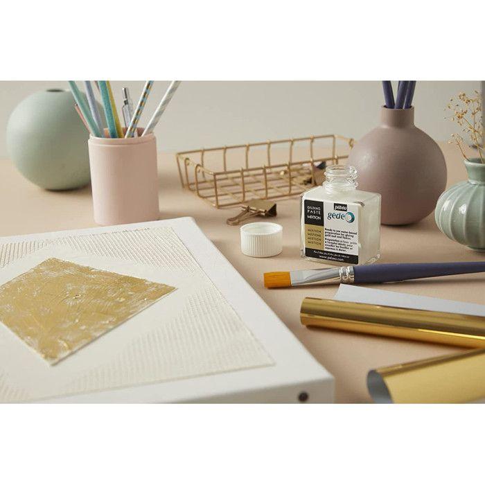 Gilding Mix - Gédéo - 75 Ml - Glue for Gilding Leaves - Transparent - Multi-supports