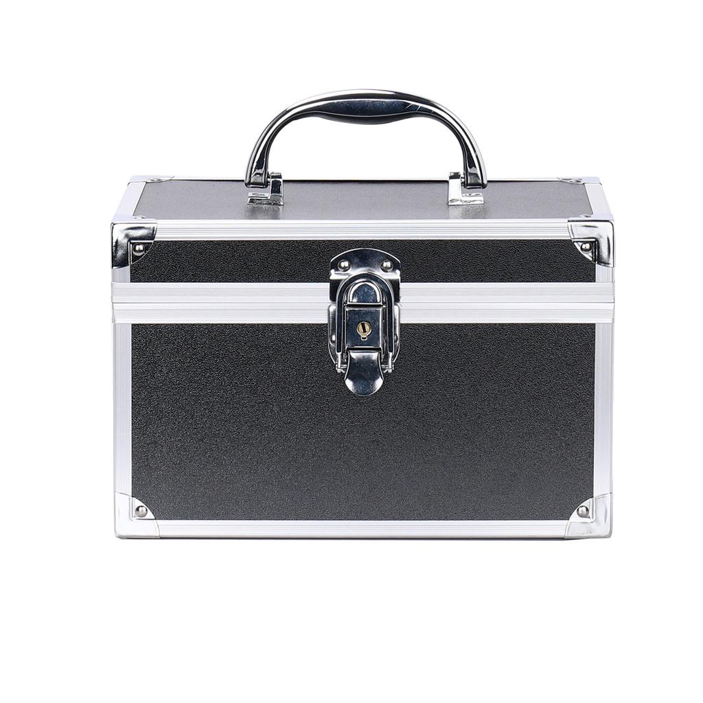 Cosmetic Organizer Box, Portable, Make Up Case, Lockable, Storage Box, for Jewelry & Make Up Tools