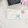 2pcs/set Plaid Mini Tampon Storage Bag Single Layer Sanitary Napkin Pouch  Shopping
