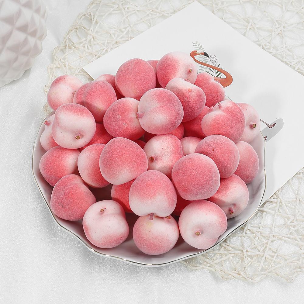 10/20Pcs Foam Artificial Fruit Fruit And Vegetable Simulation for Home Decor Fake Fruit Food Apple Lemon Peach Photography Props
