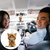 1pc Car Cute Funny Cat Ornament With Lanyard Car 2D Pendant Cat Christmas Interior Car Acrylic S8P7