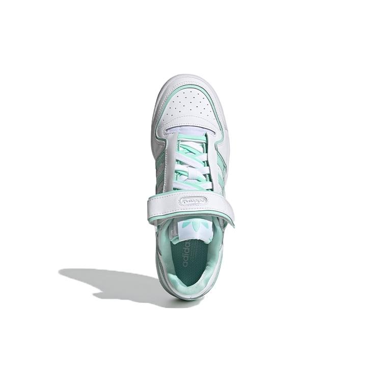 (WMNS) adidas originals Forum Plus Shoes Green/White Women's FY4529