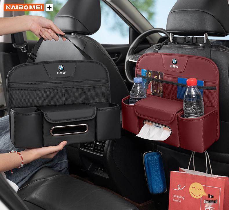 Toyota AQUA Car Seat Back Storage Bag with Cup Holder