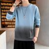 Autumn Long Sleeve Gradient Large Popular Large [Aidemeng] Hoodie, Men's Sweatshirt, Clothes, T-shirt, Top, Pullover, Loose, Casual, Size, Clothes,