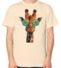 Giraffe Wearing Cool Sunglasses T-Shirt Hipster Fashion Hippie Swag Top Unisex