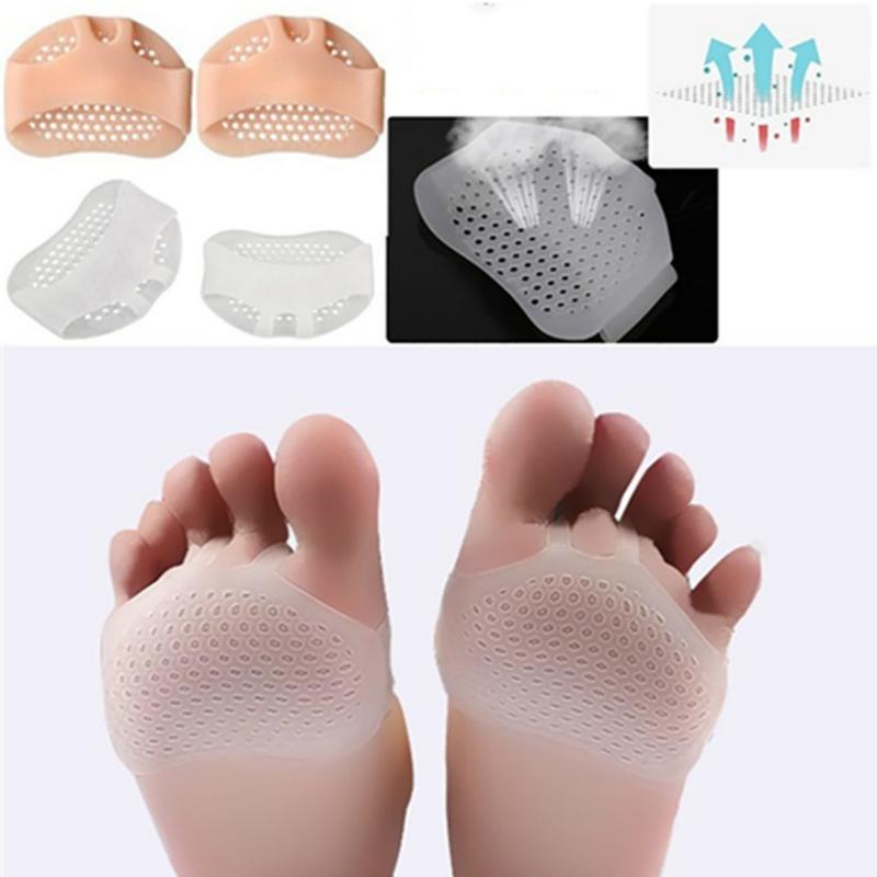 2PCS Silicone Gel Insoles Toe Separator Thumb Valgus Orthopaedic Foot Protector Bunion