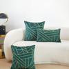 Soft Geometric Embroidery Throw Pillow Cover