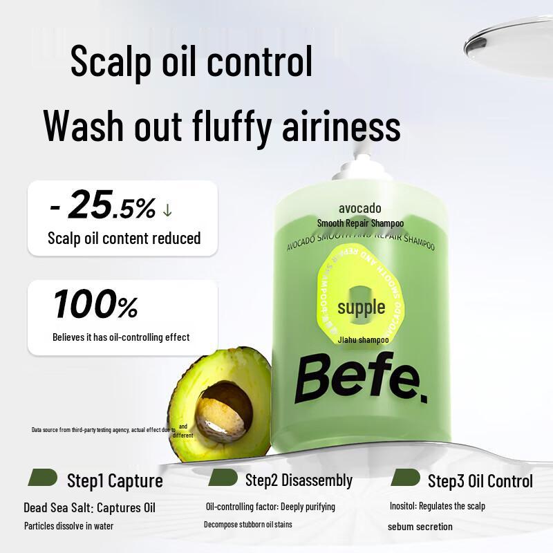 BeFe Avocado Smoothing & Repair Shampoo