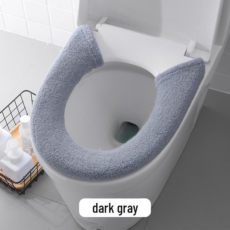 Универсальный всесезонный коврик и чехол для сиденья унитаза