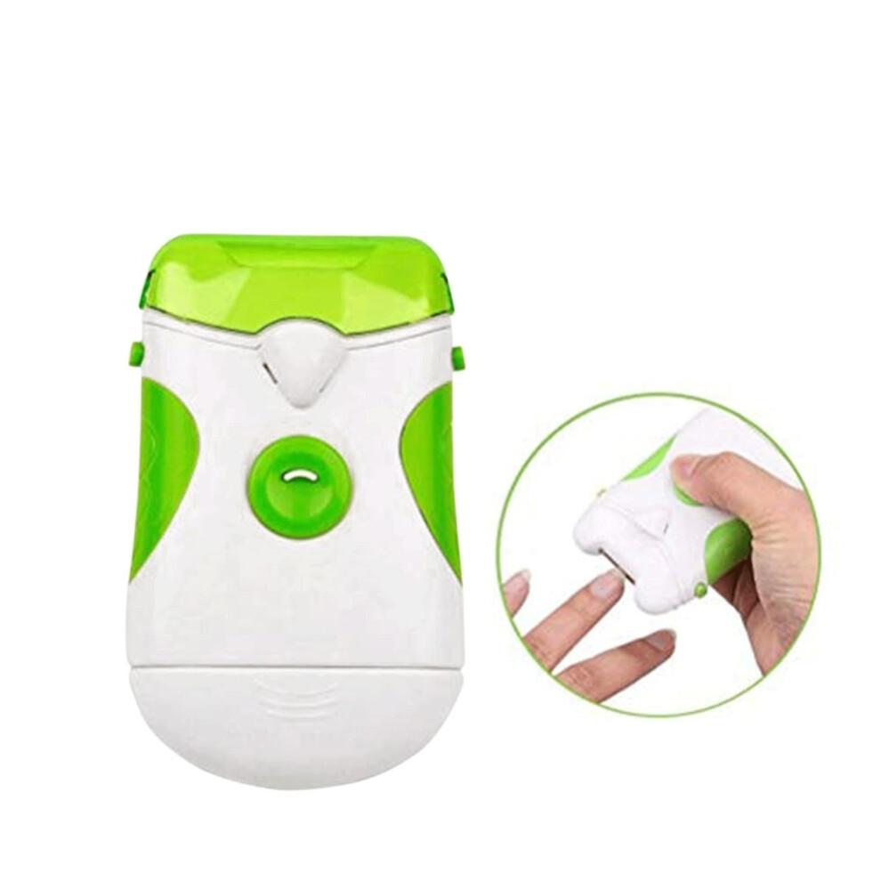 Electric Nail Clipper and File with Automatic Trimming and Smooth Finish for Manicure Pedicure