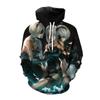 Nier Automata Hoodies Anime Game 3D Print Sweatshirt Men Women Fashion Oversized Hoodie Harajuku Pullover Coat