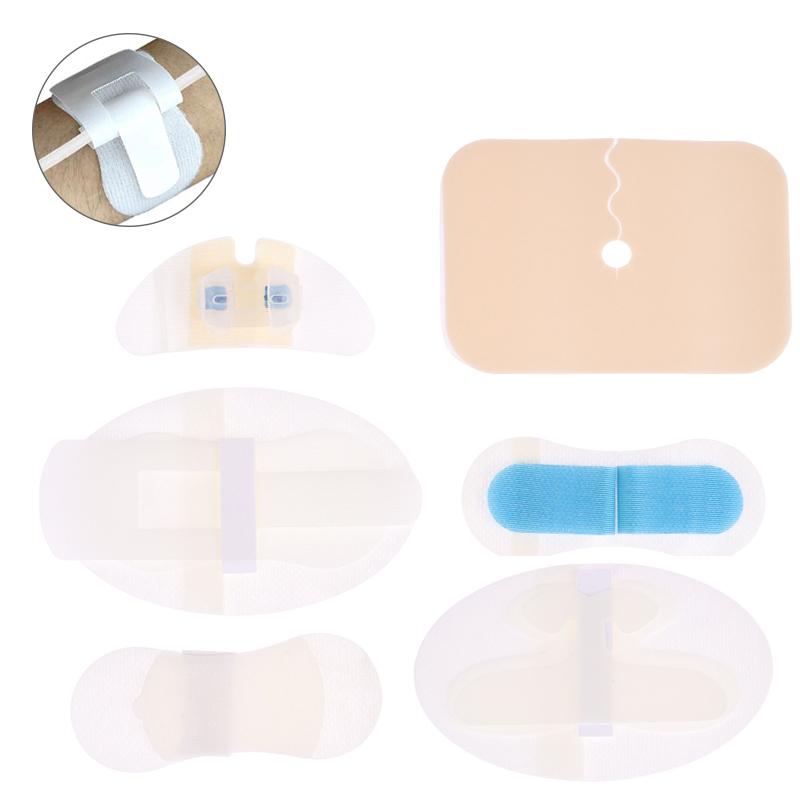 Дренажный катетер наклейка фиксатор держатель маскировка гастростомические трубки фиксирующая лента стабилизация катетер ремешок для ноги держатель