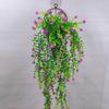 Настенная зелень: Длинная полоса искусственной цветочной лозы и лиственной декорации для внутренних/наружных пространств