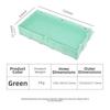 Stackable Electronic Component Storage Box Mini Resistance Storage Box  For Small Tool Organization