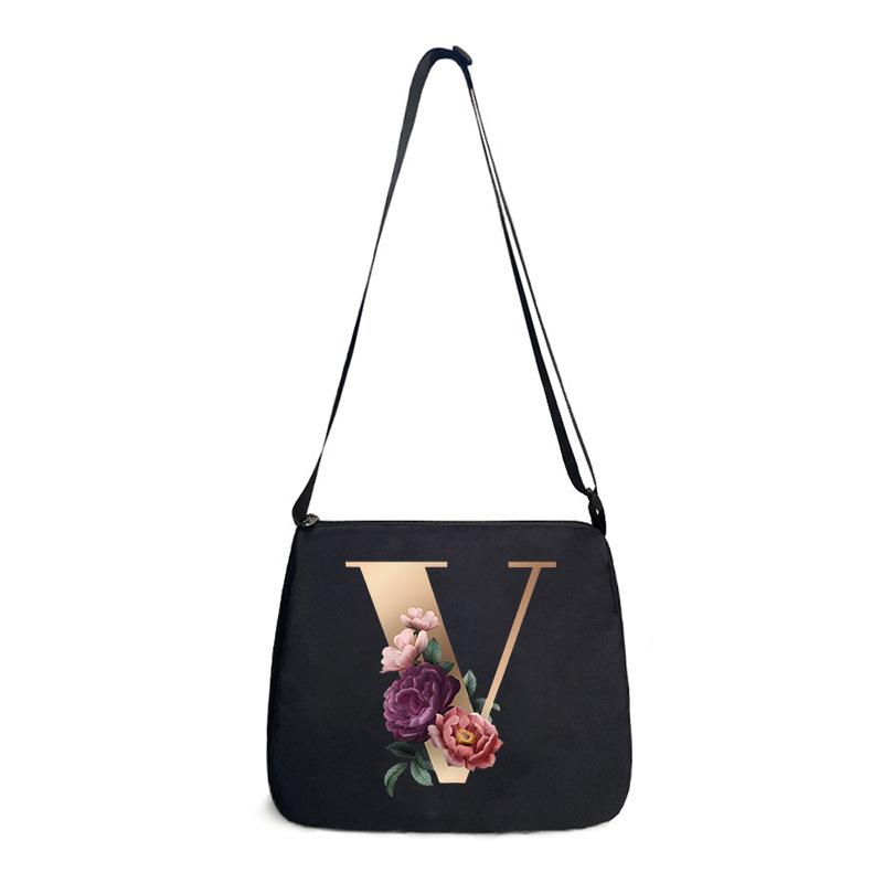 Новая сумка с принтом букв, женская модная универсальная сумка-клатч, портативная сумка-мессенджер, сумка-подмышка, наплечная сумка