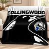 Collingwood Football Club blanket Flannel Blanket Soft Cozy Plush Throw for Sofa Bed Lightweight Home Decoration Outdoor camping