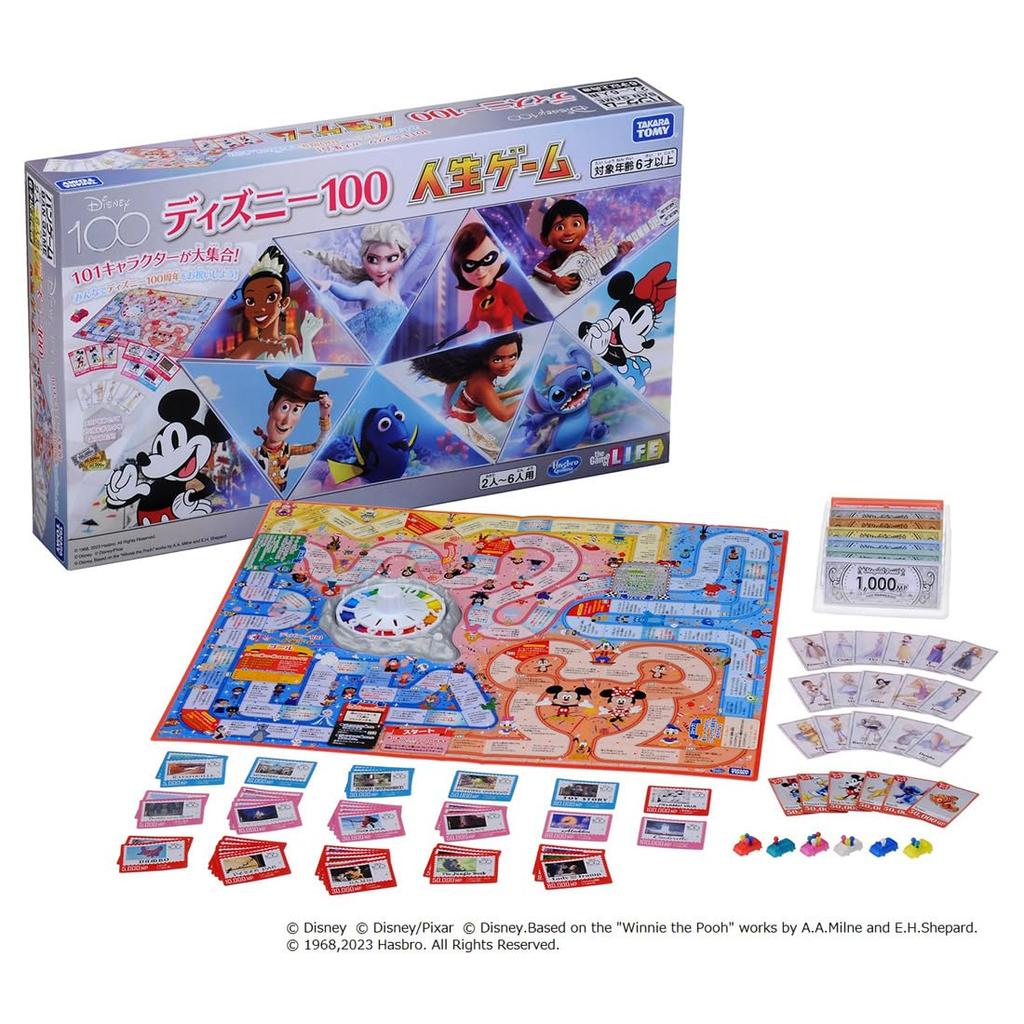 Disney 100 The Game of Life