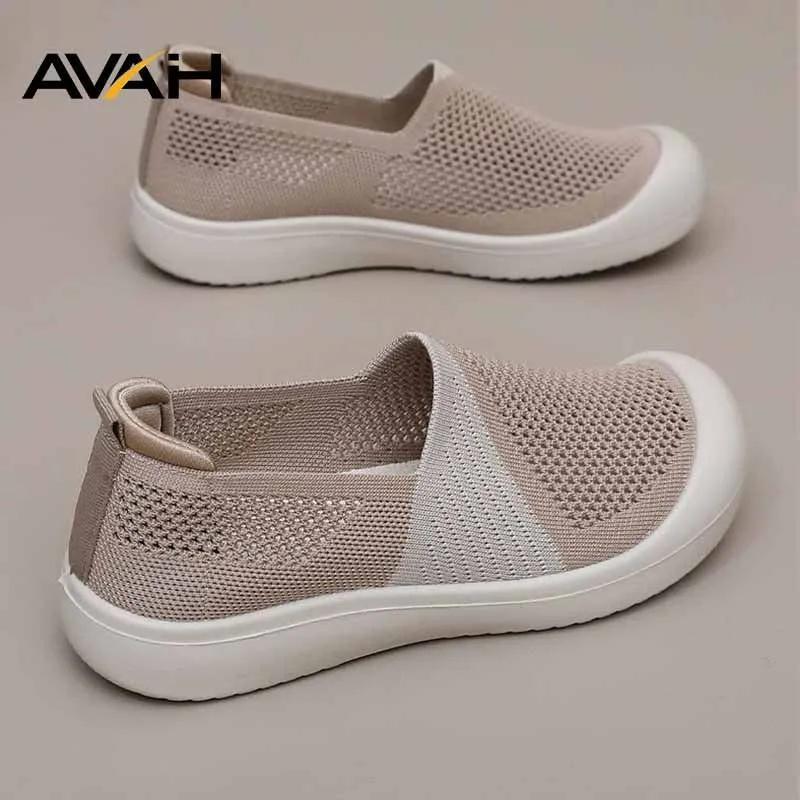 Women's Cloth Shoes, Mesh Shoes, Breathable Mesh Upper, Soft Sole, Non- Casual Shoes