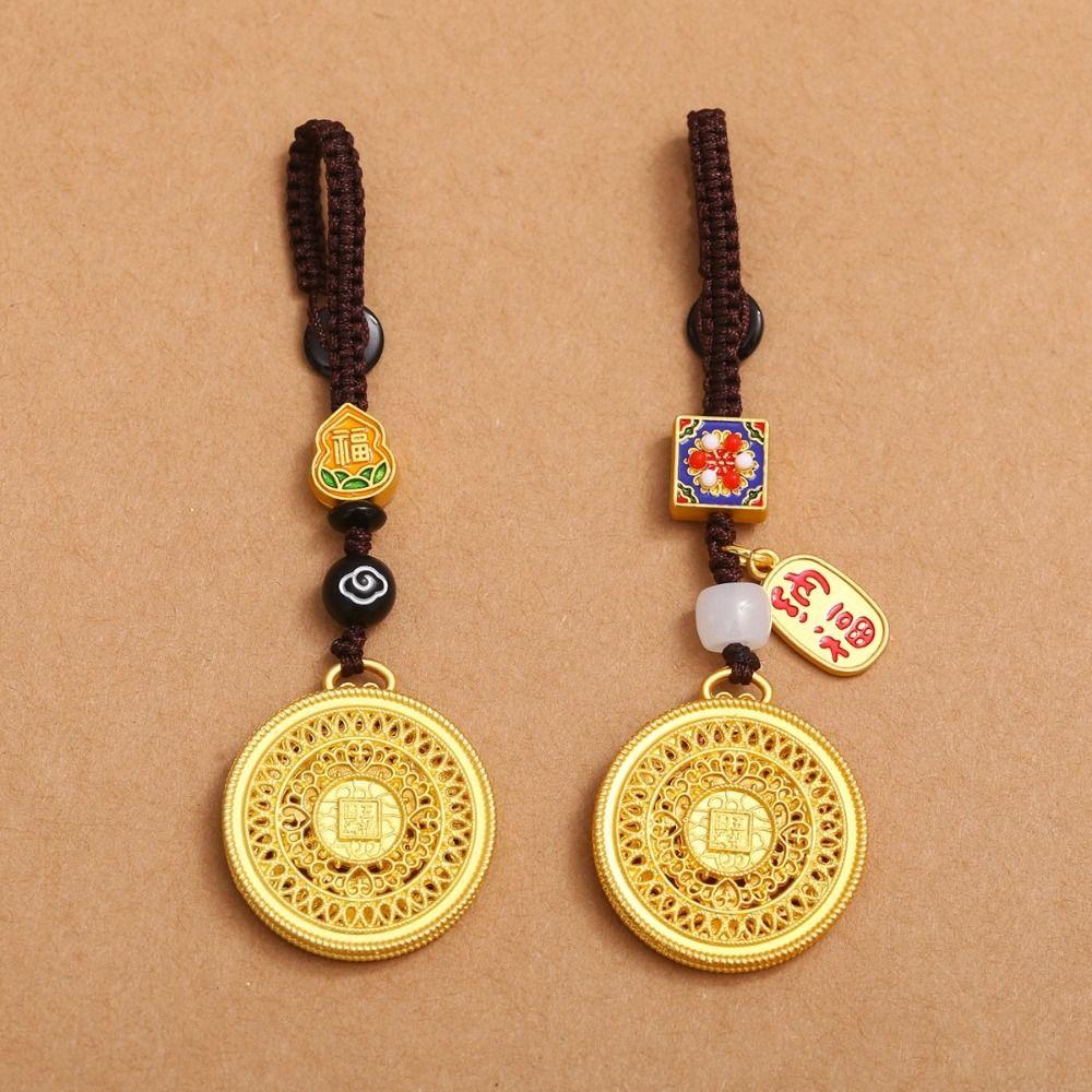 Small Pendant Five Blessings Keychain Car Key Charms Key Chain Strap Car Keys Charms Decoration