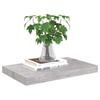 VidaXL Floating Wall Shelf Concrete Grey 50x23x3.8 Cm MDF